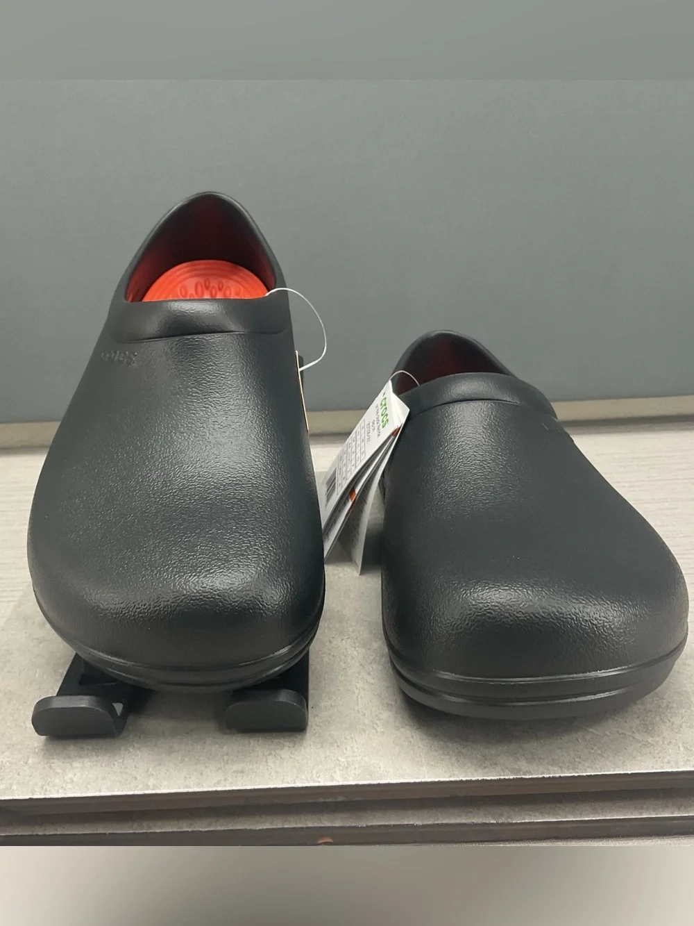 CROCS Black “On The Clock” Literide Slip On #207230-01 Men’s 12